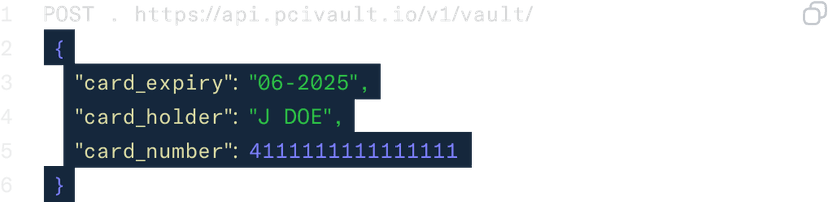 Credit Card Tokenization API